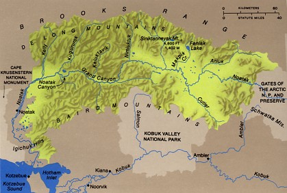 Fle im Gate of the Arctic Nationalpark