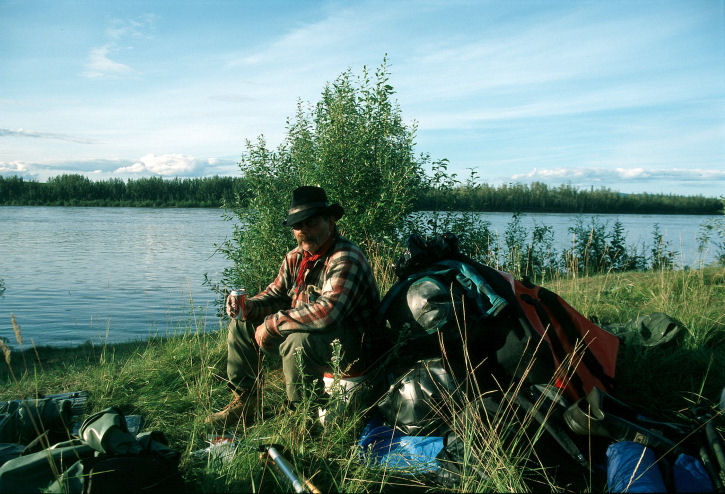 Allakaket Mündung AlatnaRiver