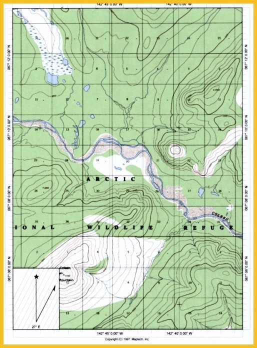 Topografische Karten komplett von Alaska